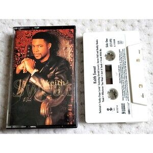 RARE Keith Sweat 1996 Cassette tape tested